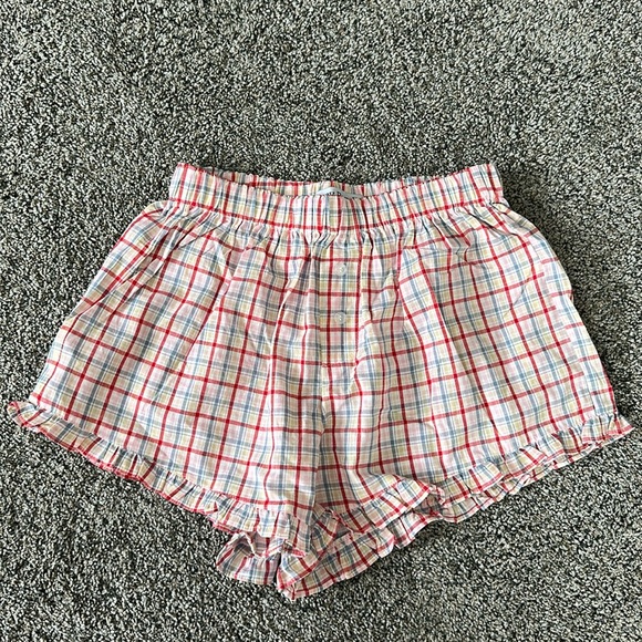 Grey bandit plaid boxer short - Picture 1 of 4